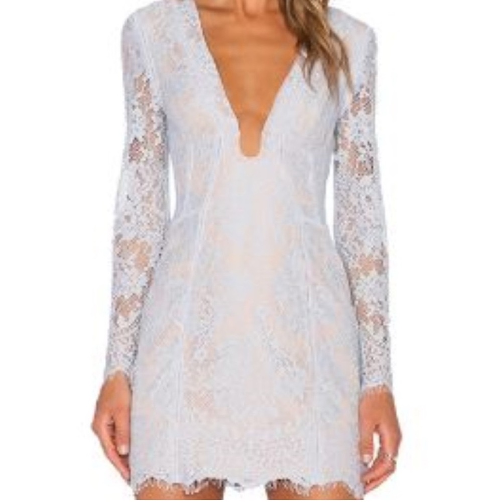 STYLE STALKER -VISION DRESS IN SKY BLUE